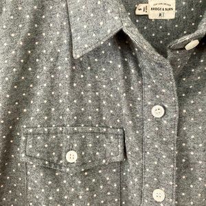 Bridge and Burn Flannel Long-Sleeve Shirt, Small